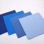 Customized Party Paper logo Printed Design blue Wedding Cocktail square Paper Napkin