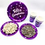 Birthday party paper plate tableware set disposable paper cup paper plate 7 inch 9 inch paper cup plate party decoration plate